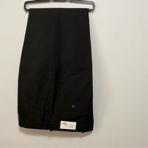 New Twinhill Men’s Black Straight Dress Pants Comfort Fit Size 36R
